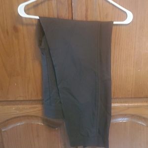 Maurices dark green skinny dress pants